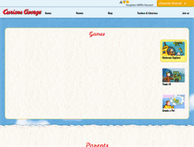 Tablet Screenshot of curiousgeorge.com
